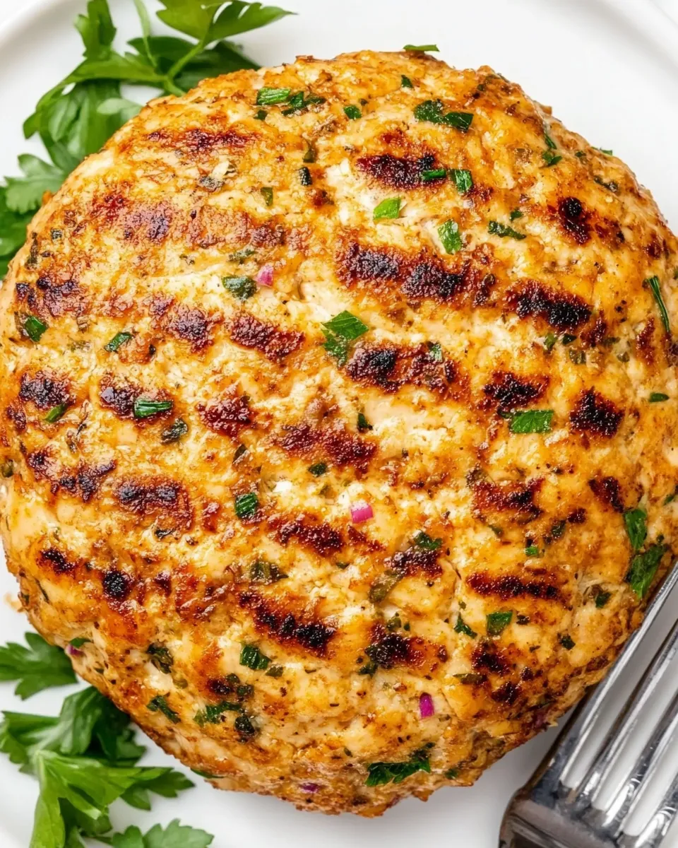 Ground Chicken Burgers