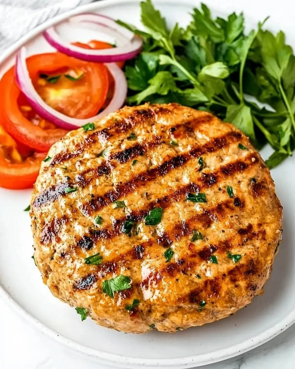 Ground Chicken Burgers