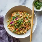 Ground Chicken Egg Roll Bowl