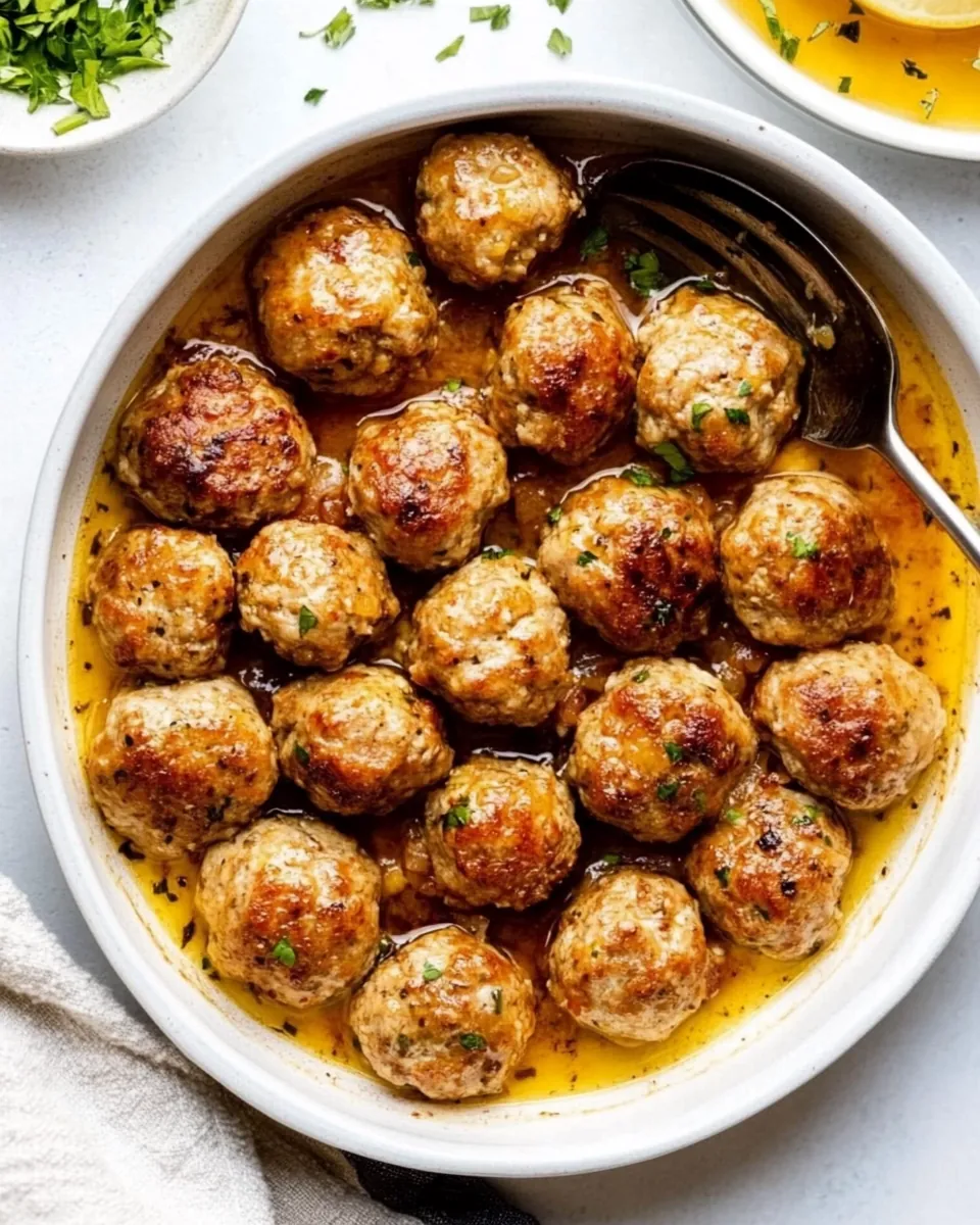 Ground Chicken Meatballs