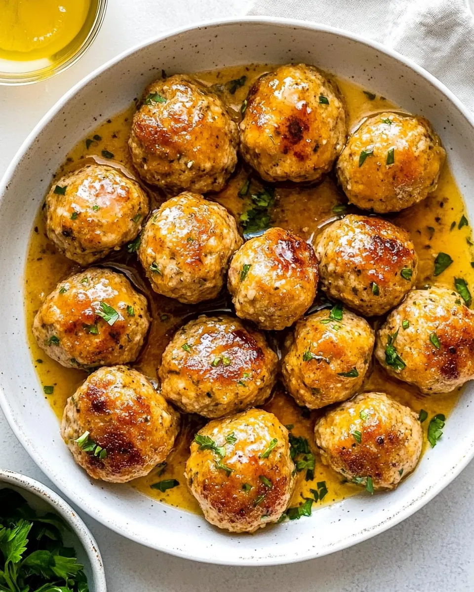 Ground Chicken Meatballs