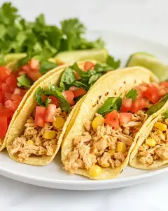 Ground Chicken Tacos