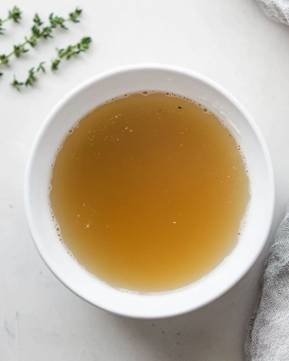 Gut Healing Low FODMAP Chicken Stock