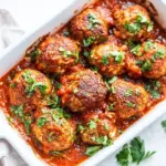 Harissa Chicken Meatballs