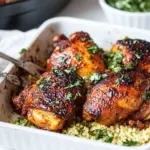 Harissa Chicken Thighs