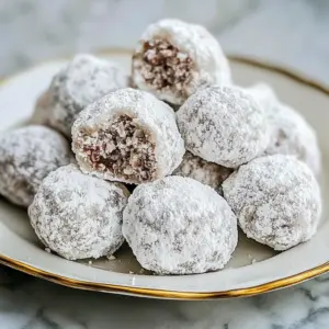 Hazelnut Chocolate Snowballs
