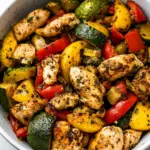Healthy Air Fryer Chicken and Veggies