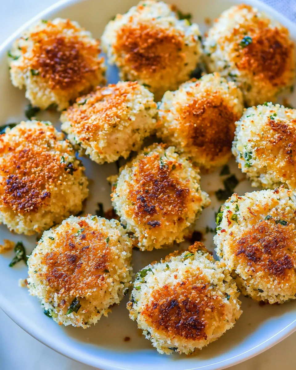Healthy Baked Parmesan Chicken Nuggets