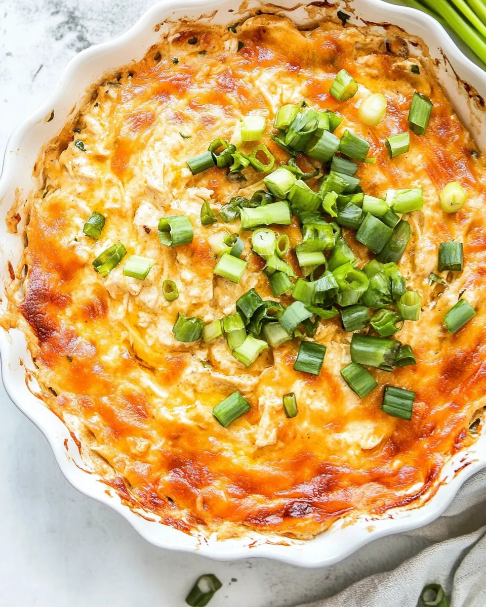 Healthy Buffalo Chicken Dip