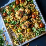 Healthy Cashew Chicken Sheet Pan Dinner