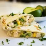Healthy Chicken Burrito Wraps