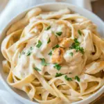 Healthy Chicken Fettuccine Alfredo