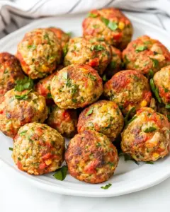 Healthy Chicken Meatballs