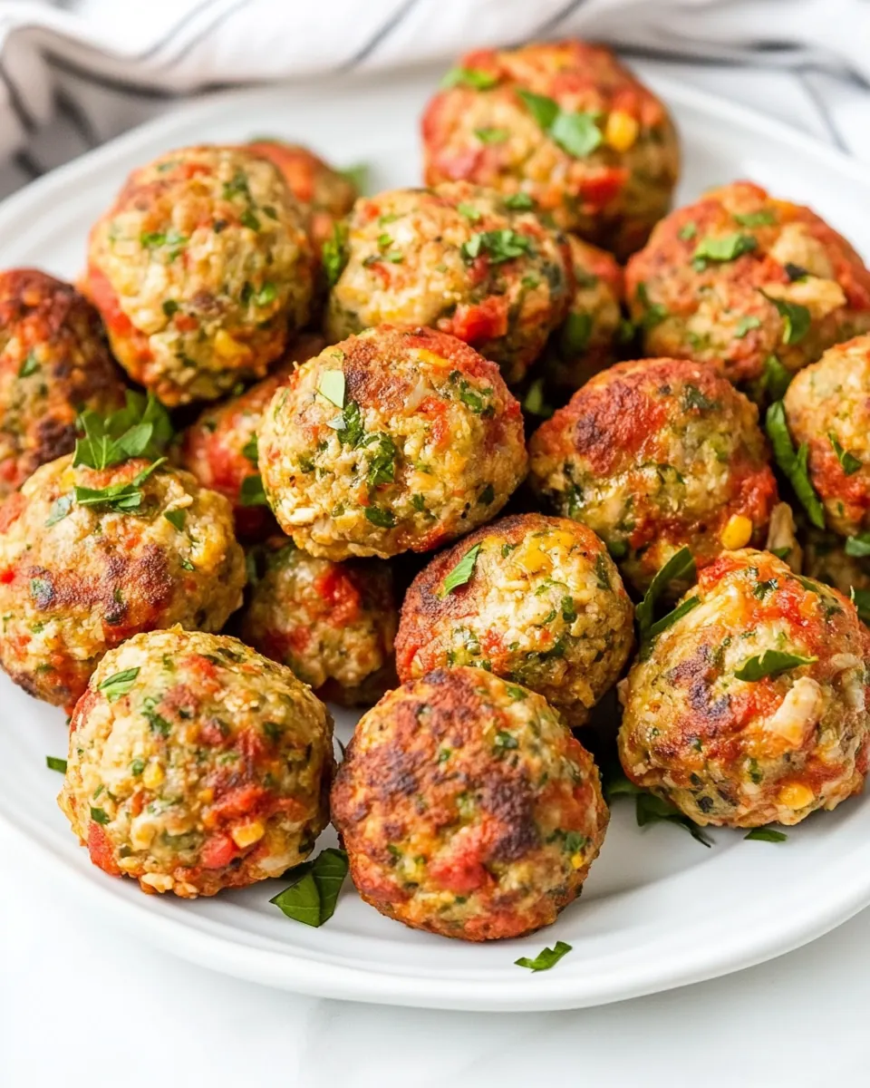 Healthy Chicken Meatballs