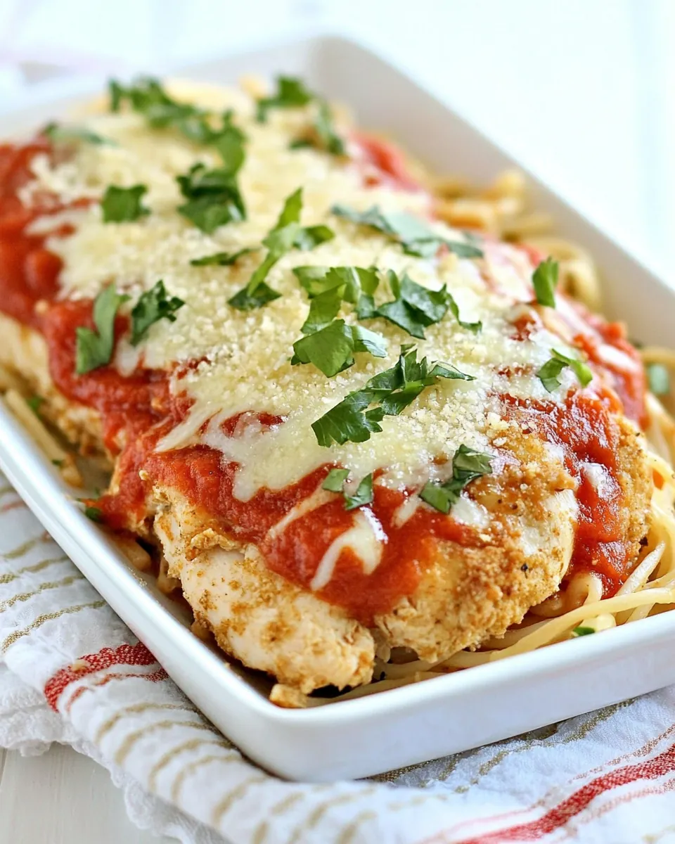 Healthy Chicken Parmesan