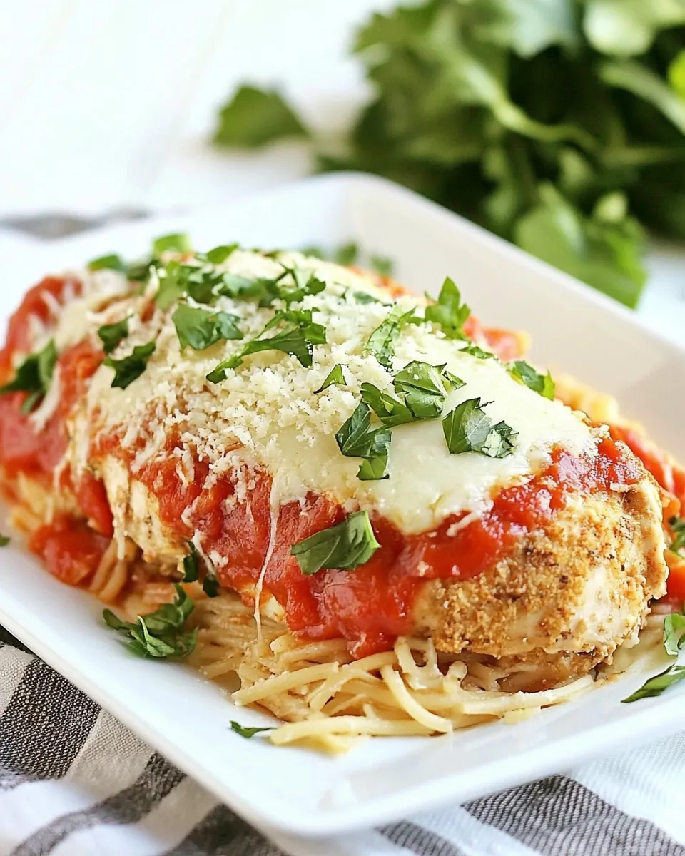 Healthy Chicken Parmesan