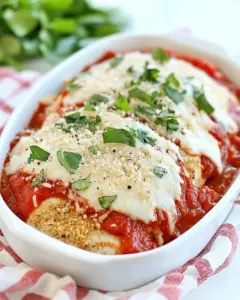Healthy Chicken Parmesan