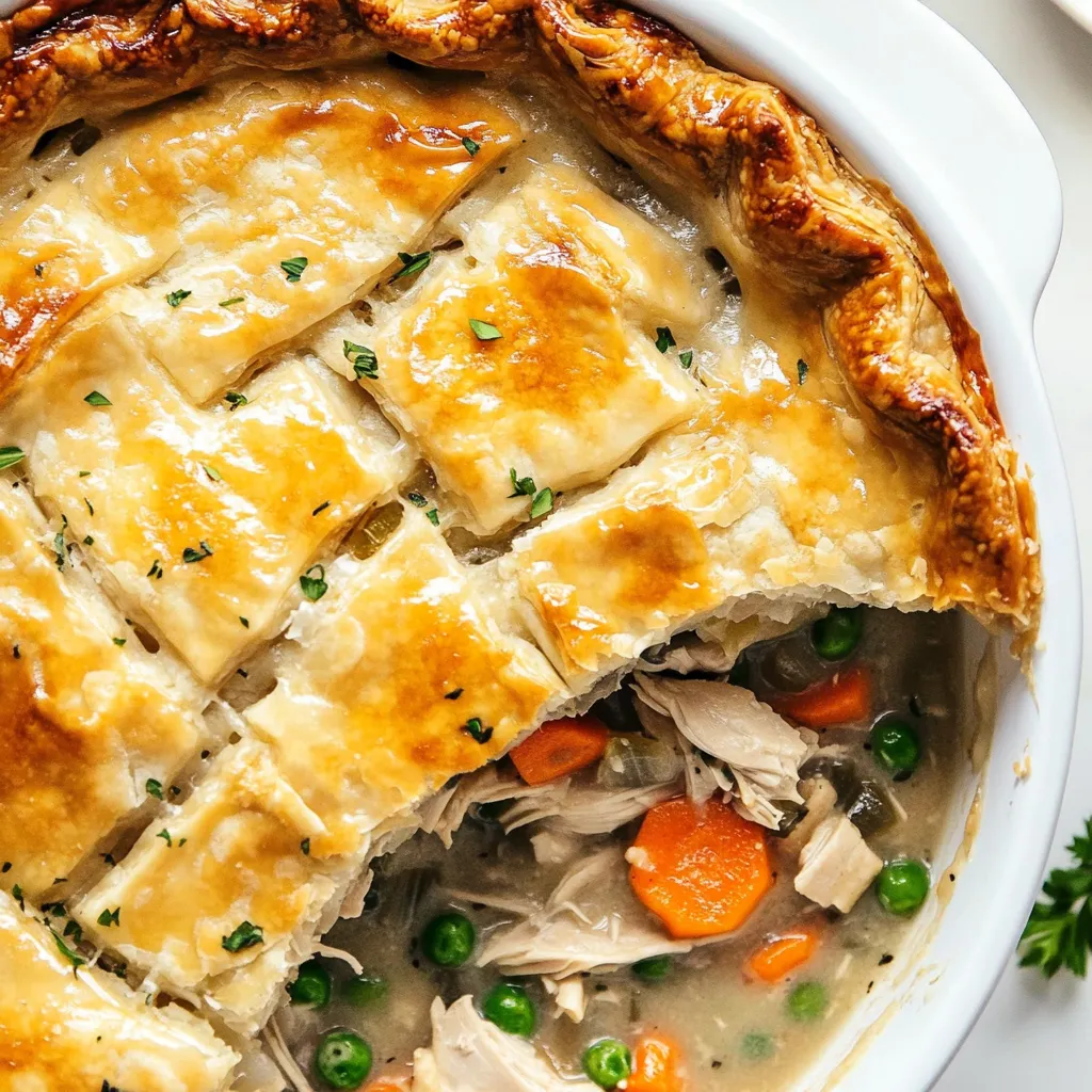 Healthy Chicken Pot Pie