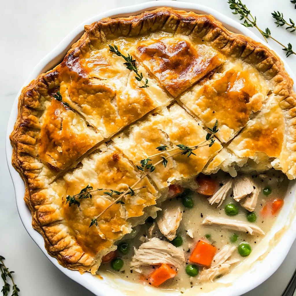 Healthy Chicken Pot Pie