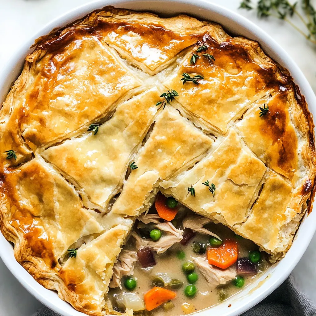 Healthy Chicken Pot Pie