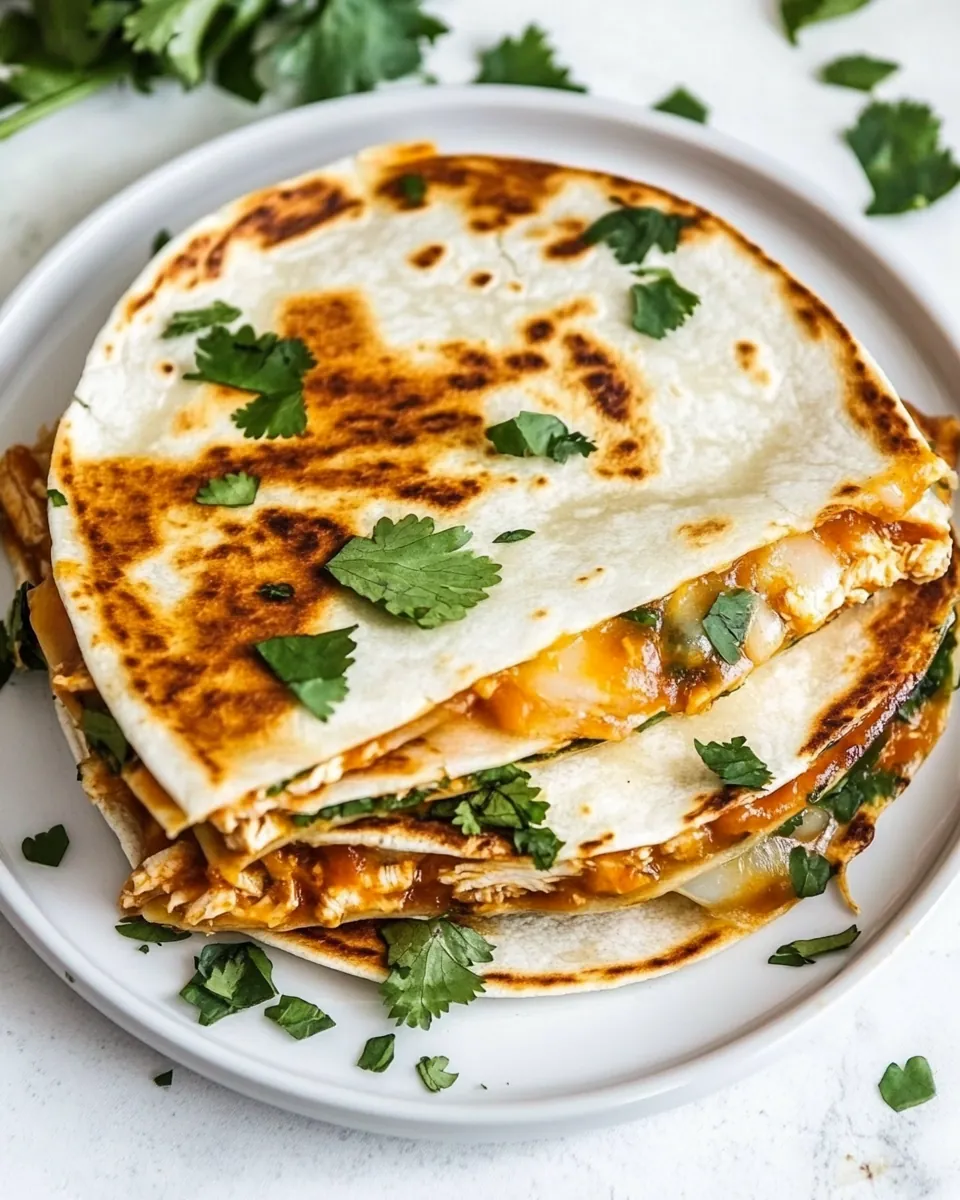 Healthy Chicken Quesadilla