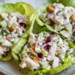 Healthy Chicken Salad Lettuce Wraps