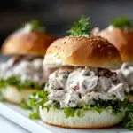 Healthy Chicken Salad Sliders