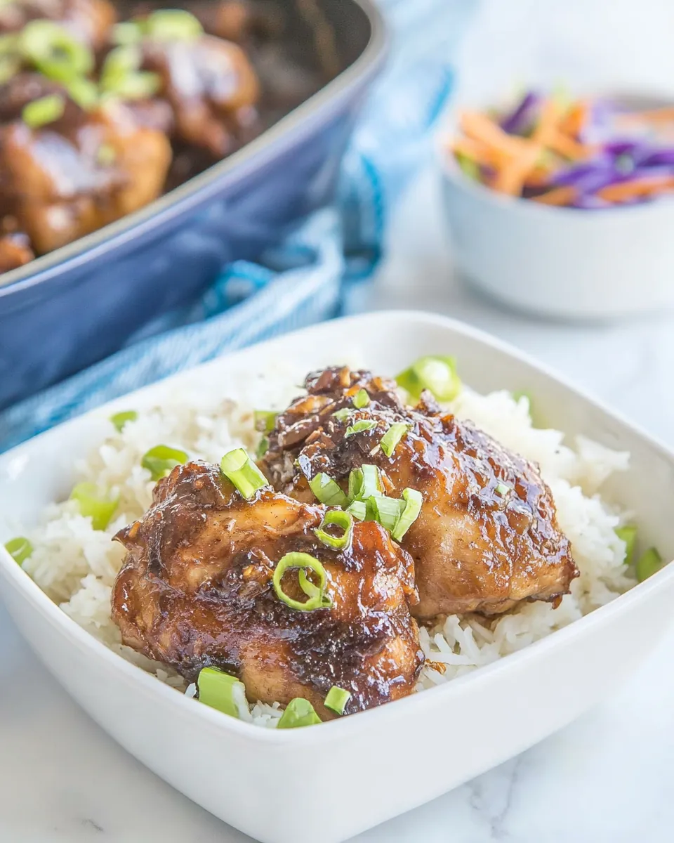 Healthy Filipino Chicken Adobo