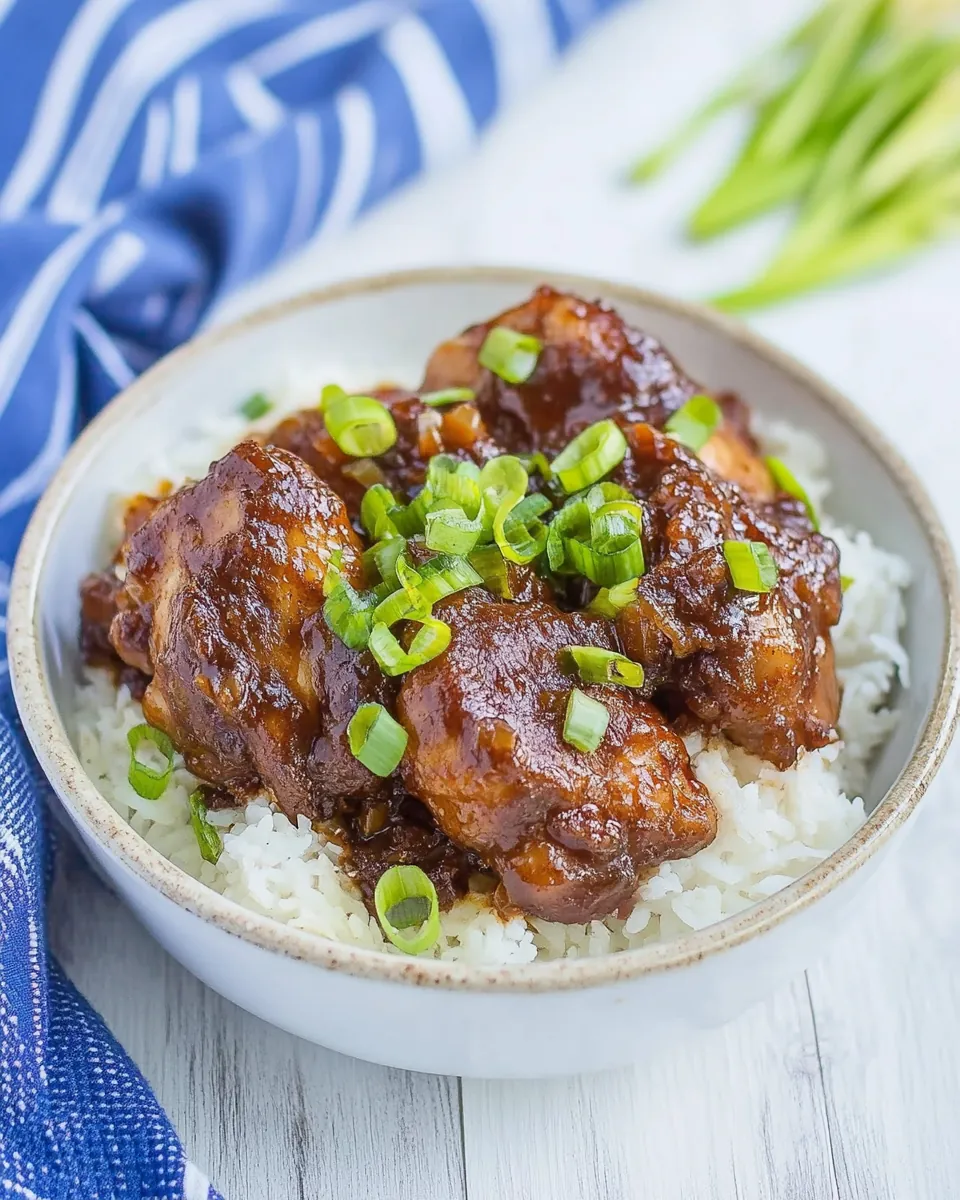 Healthy Filipino Chicken Adobo