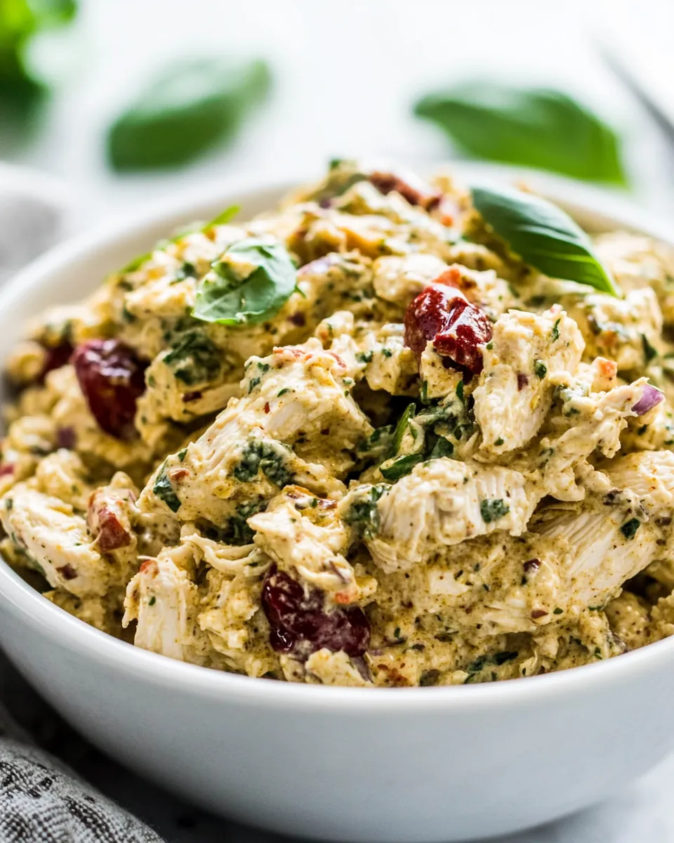 Healthy Greek Yogurt Chicken Salad