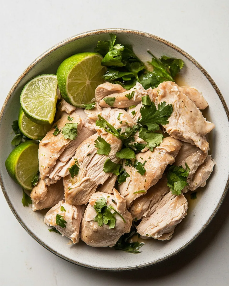 Healthy Instant Pot Lime Chicken