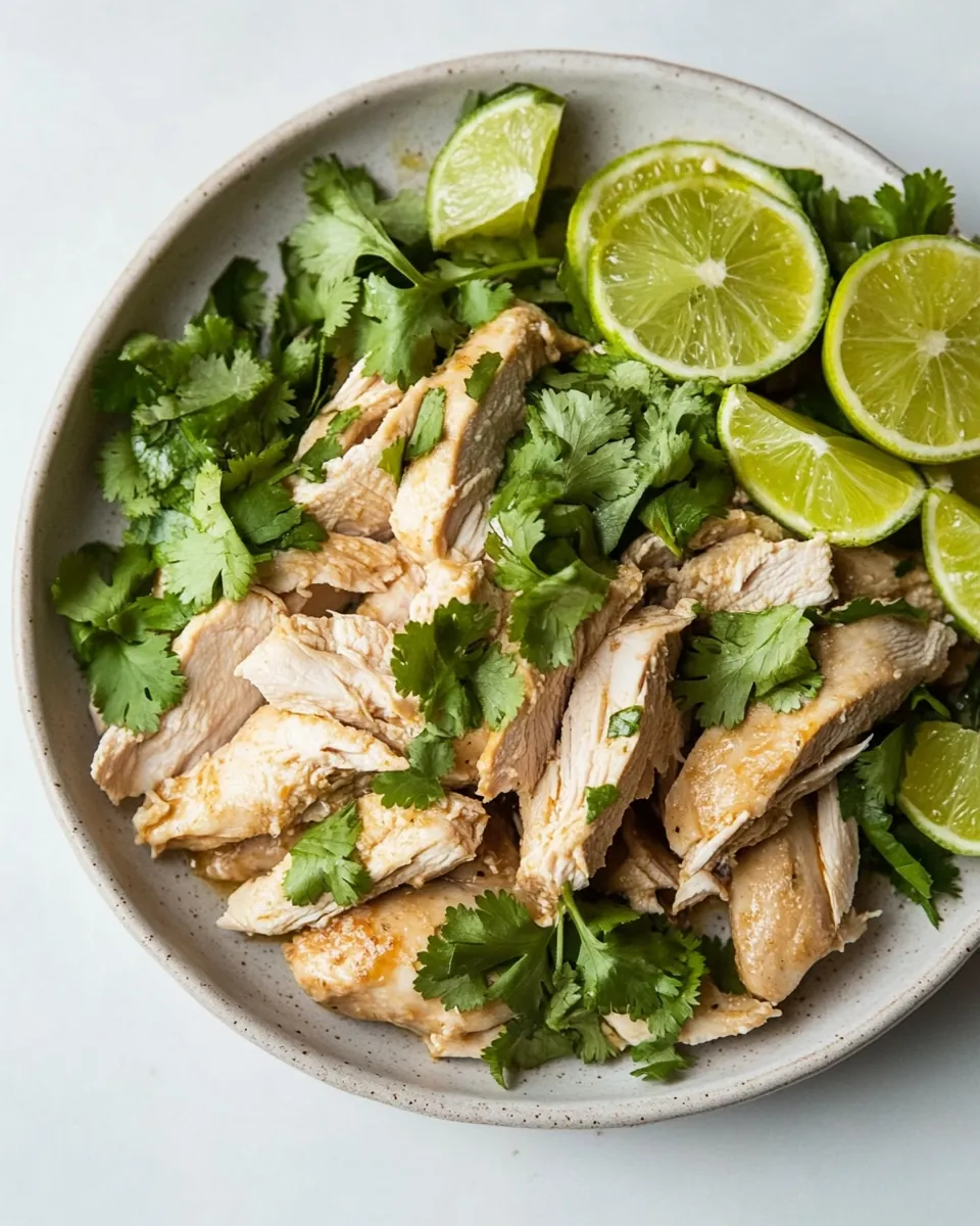 Healthy Instant Pot Lime Chicken