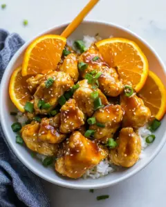 Healthy Orange Chicken