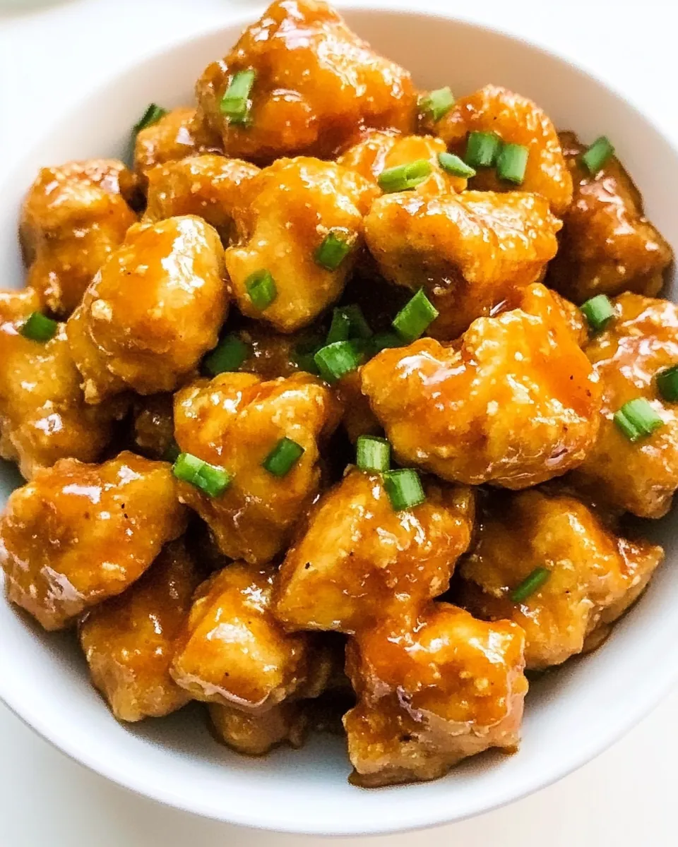 Healthy Orange Chicken Crockpot Recipe