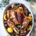 Herb Butter Roast Chicken