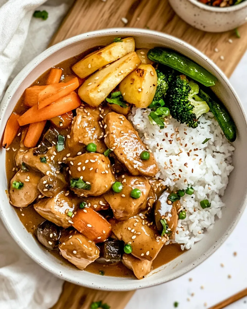 Hibachi Chicken and Vegetables