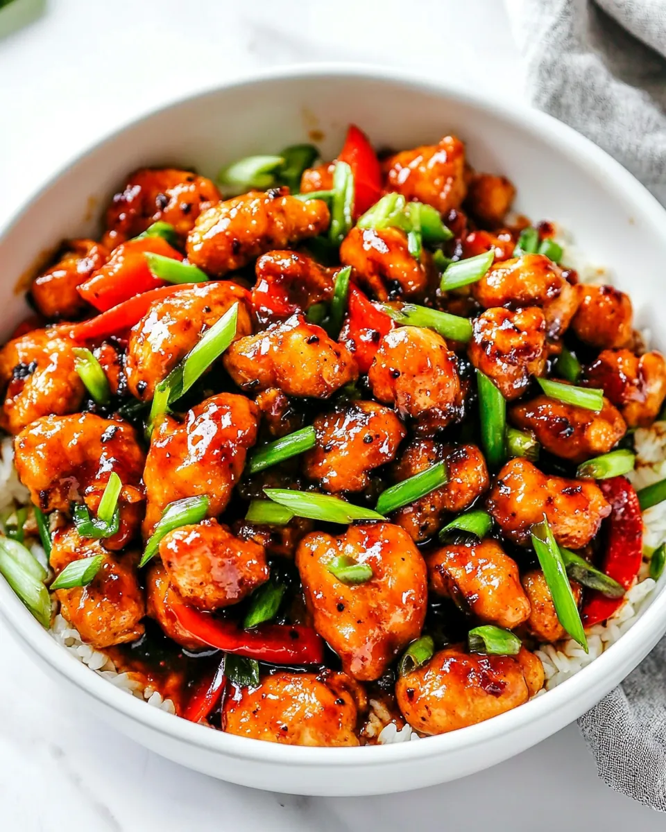 Hoisin Ginger Chicken Stir Fry