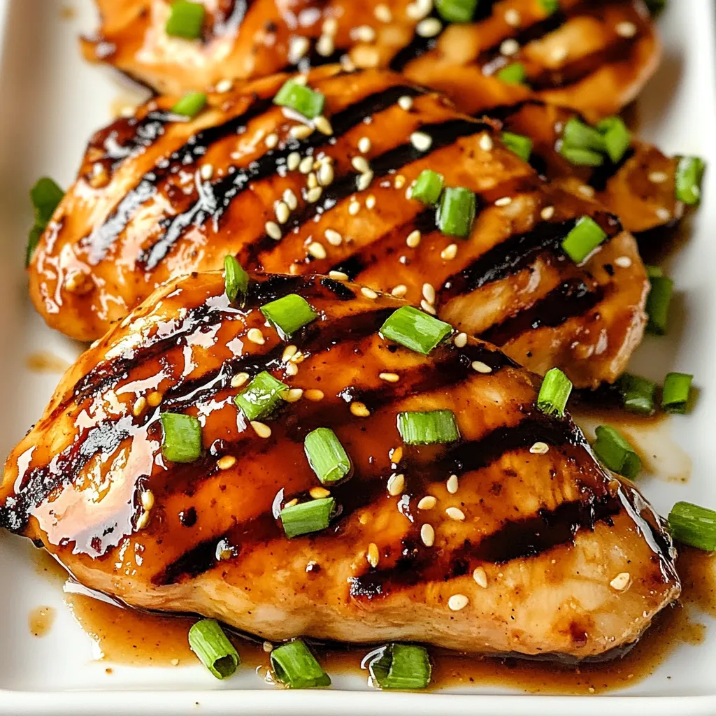 Hoisin Glazed Grilled Chicken