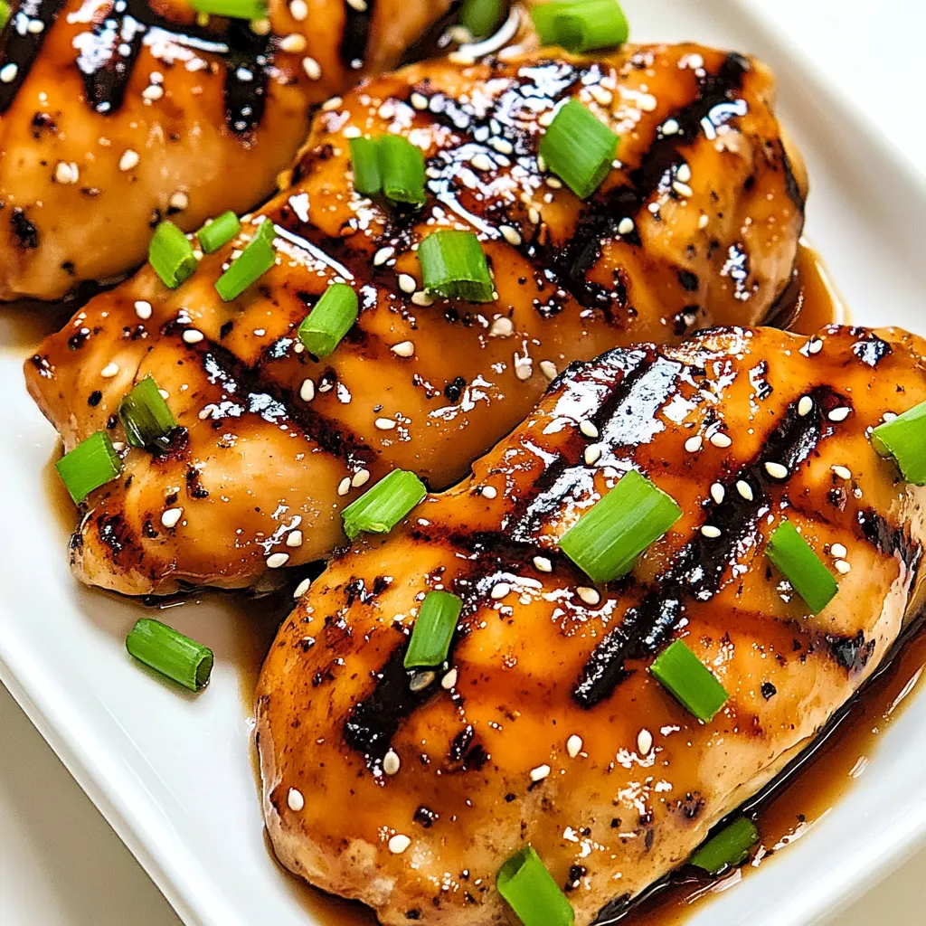 Hoisin Glazed Grilled Chicken