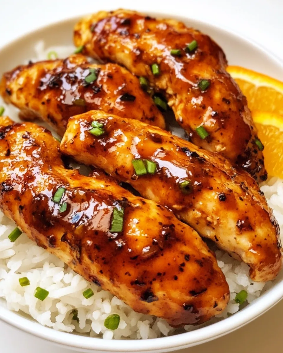 Hoisin Orange Chicken Tenders
