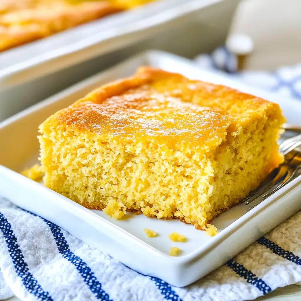 Homemade Buttermilk Cornbread Recipe
