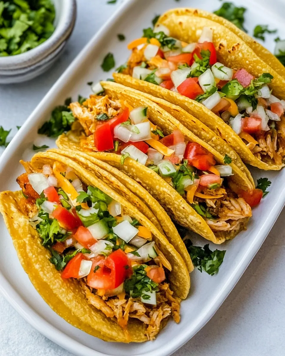 Homemade Chicken Chalupas