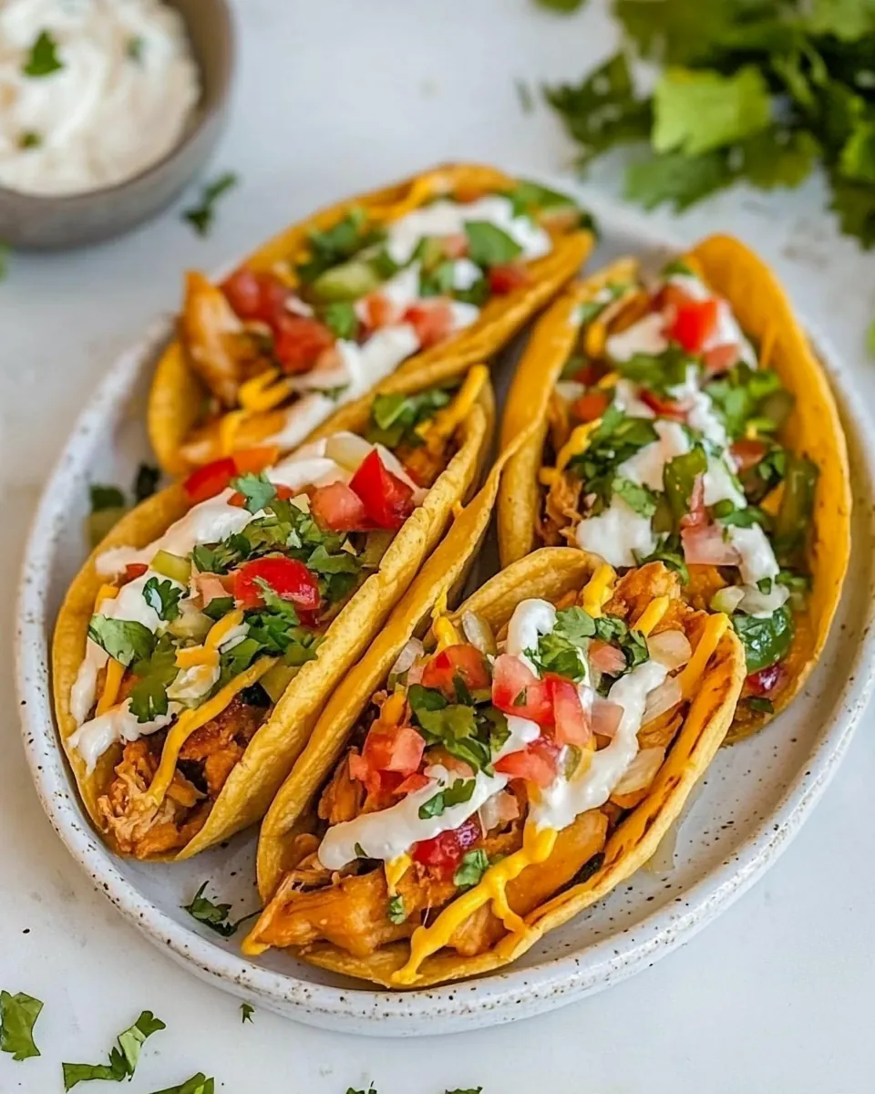 Homemade Chicken Chalupas