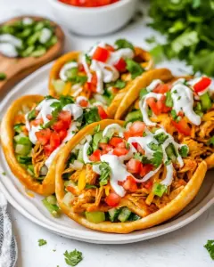 Homemade Chicken Chalupas