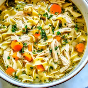 Homemade Chicken Noodle Soup