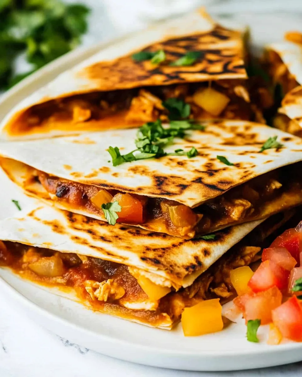 Homemade Chicken Quesadillas