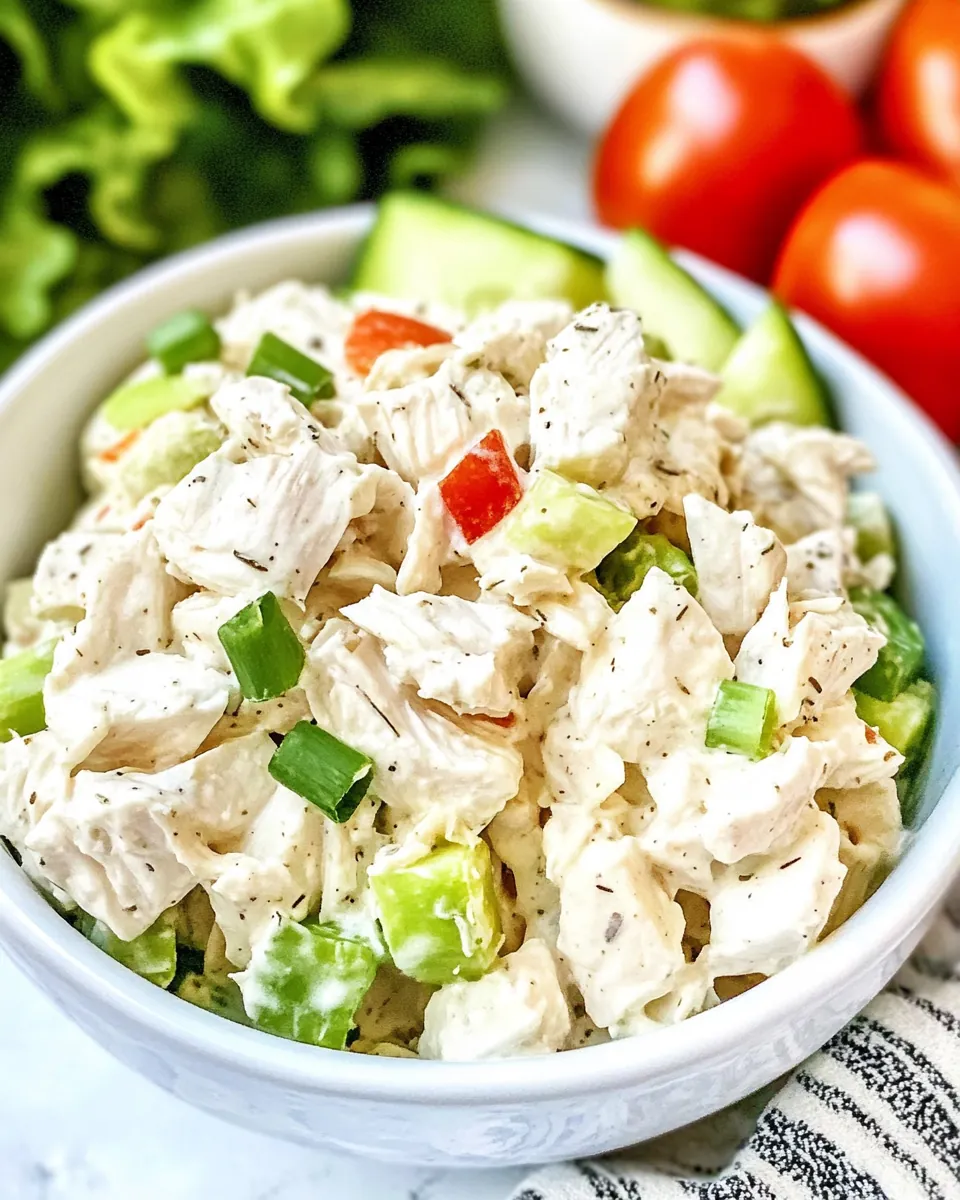 Homemade Chicken Salad