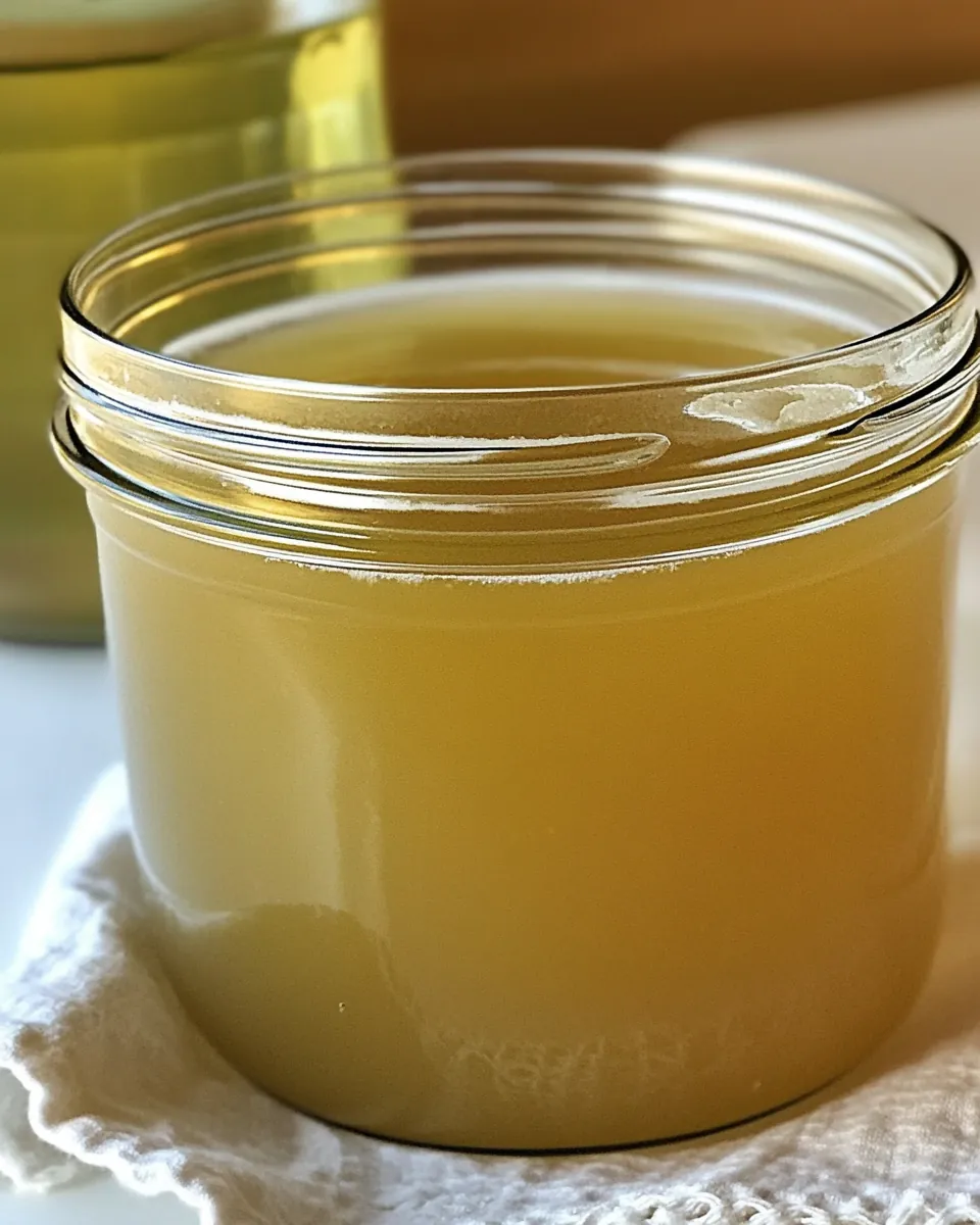 Homemade Chicken Stock Recipe