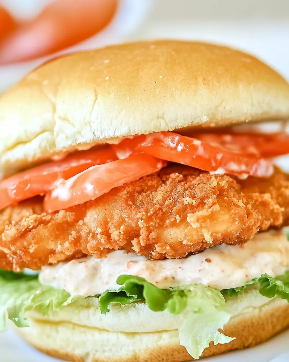 Chicken Fried Steak Sandwich