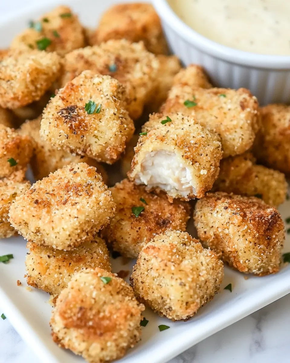 Homemade Fried Chicken Nuggets